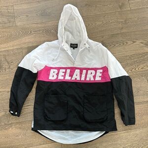 Luc Belaire Limited Edition Pullover Hoodie mens size XL Windbreaker